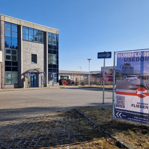 Flughafen Heringsdorf | Rundflug über Usedom erleben